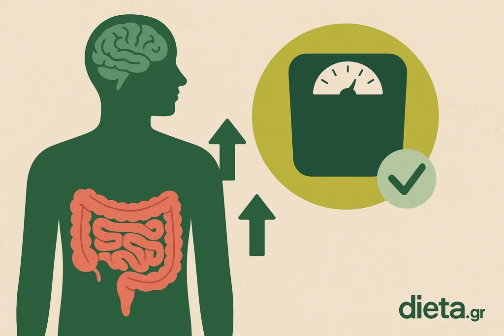 Ο ρόλος του εντέρου στη ρύθμιση του βάρους – η θεωρία του δεύτερου εγκεφάλου
