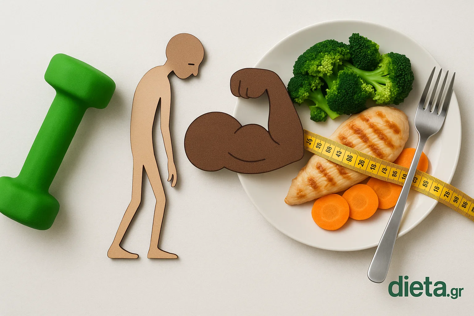 Πόσο εύκολα χάνεις μυς αντί για λίπος αν κάνεις λάθος δίαιτα