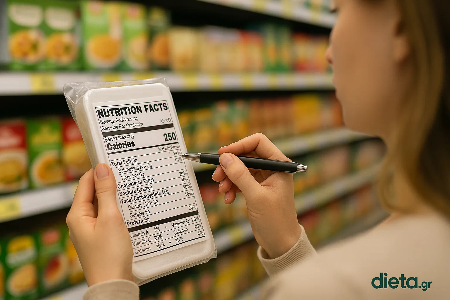 Πώς να διαβάζεις σωστά τις ετικέτες τροφίμων στο super market