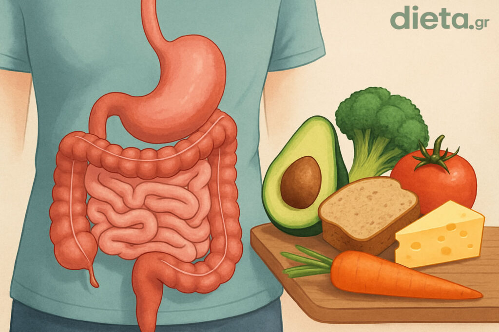 εντερο και διατροφη