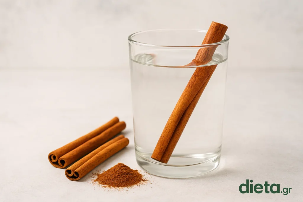 νερό με κανέλα