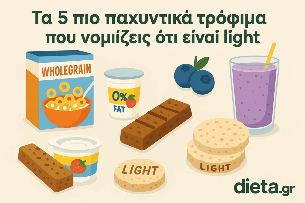 Τα 5 πιο παχυντικά τρόφιμα που νομίζεις ότι είναι light