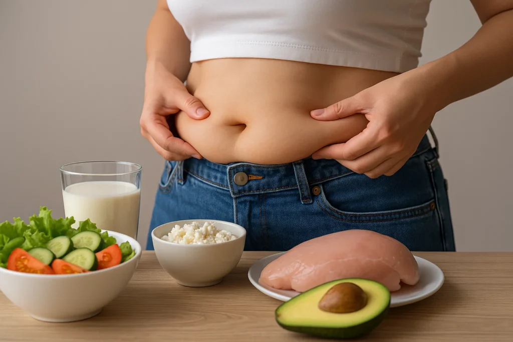 Χάνεις κιλά αλλά όχι κοιλιά