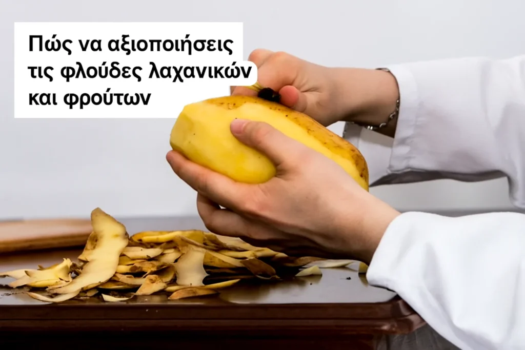 φλουδες λαχανικων