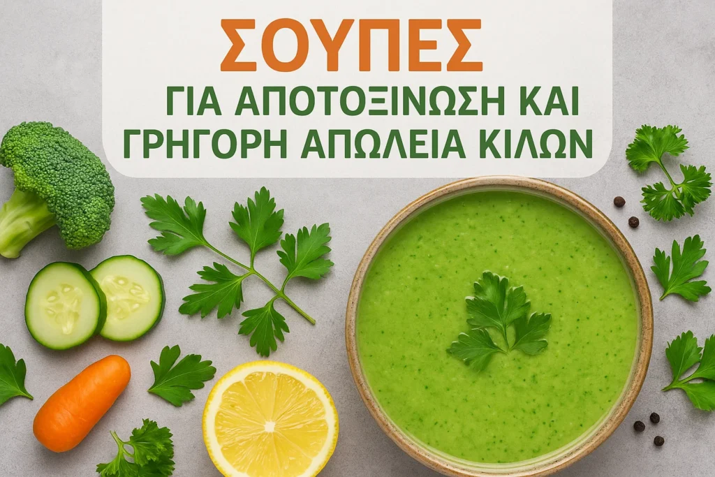 σούπες για αποτοξίνωση
