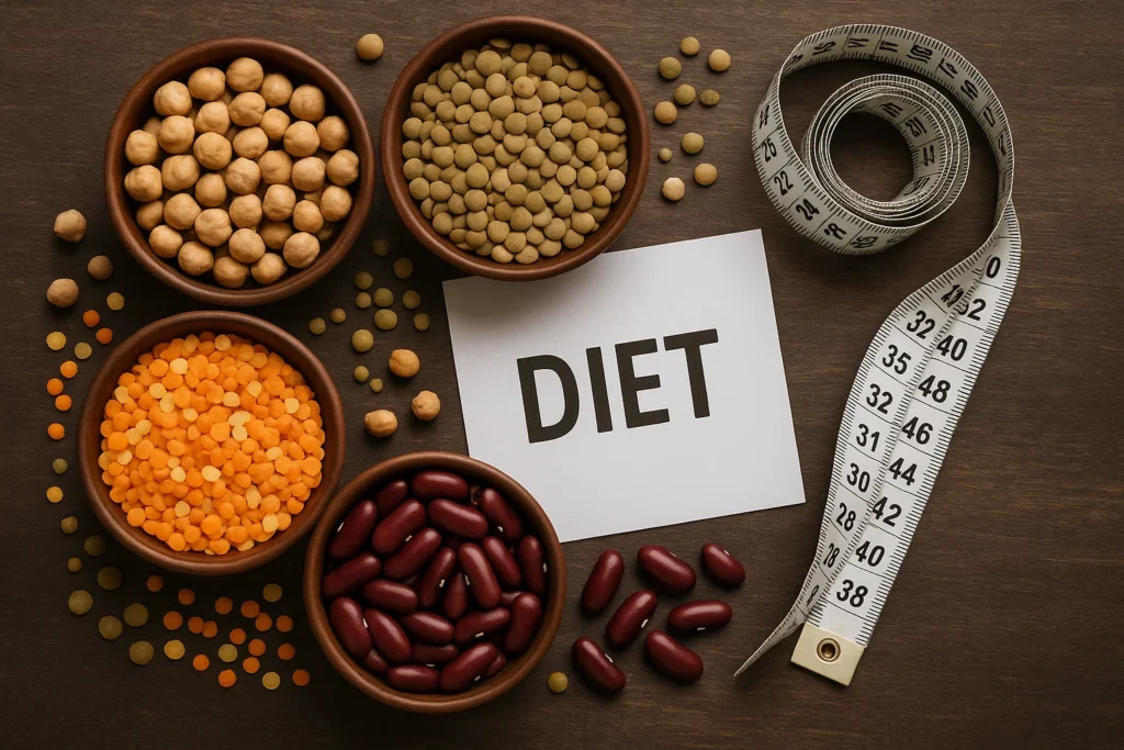 όσπρια σε ένα πρόγραμμα αδυνατίσματος